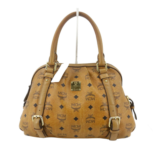 Brown Visetos Shoulder Bag