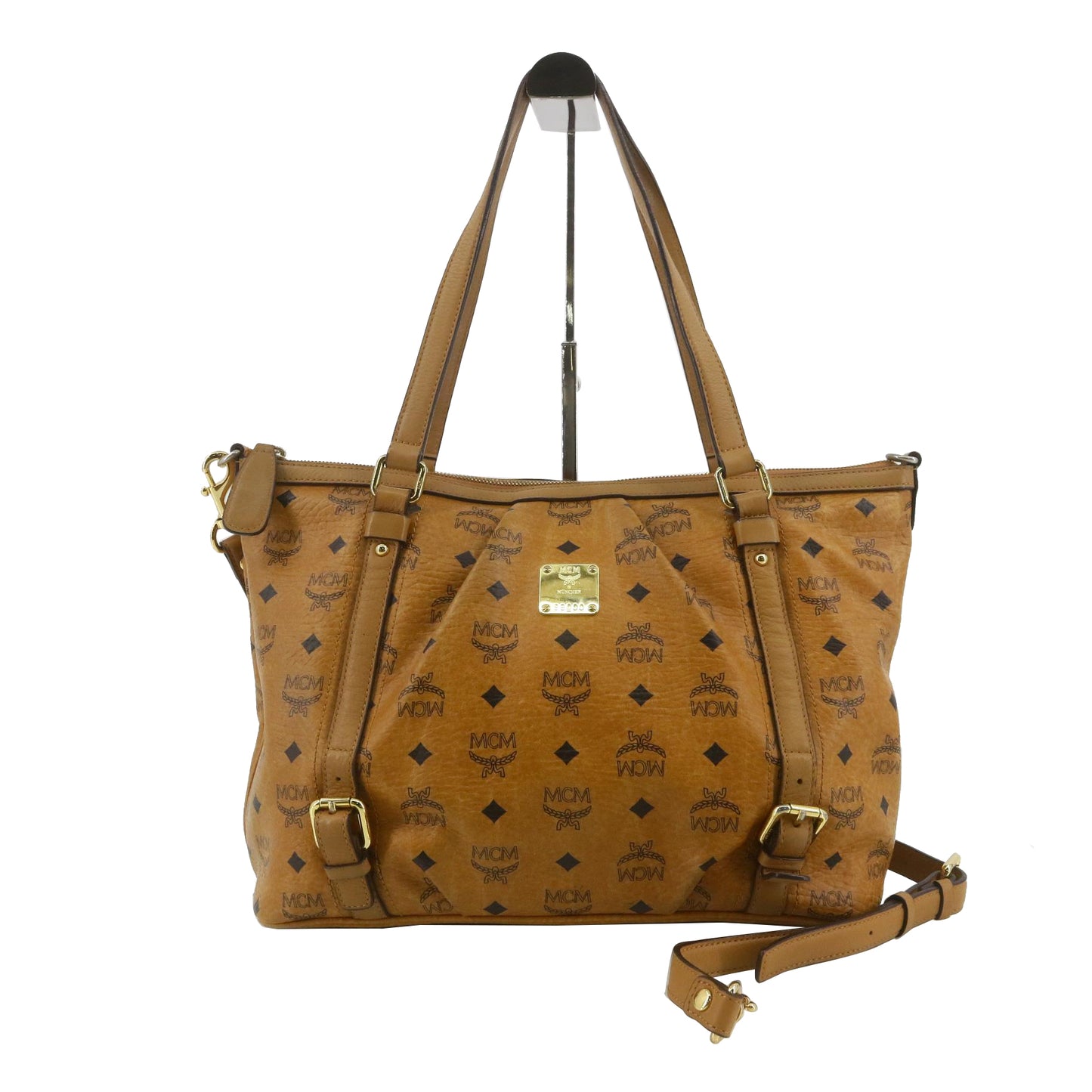 Brown Visetos Tote Bag