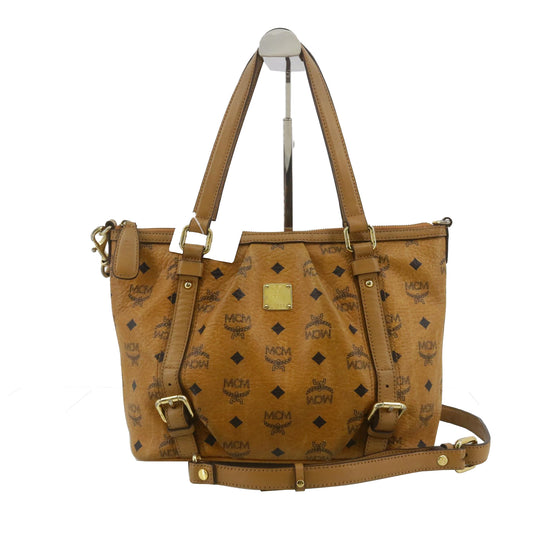 Brown Visetos Tote Bag