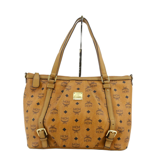 Brown Visetos Tote Bag