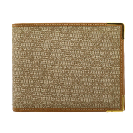 Brown Macadam Bi-Fold Wallet