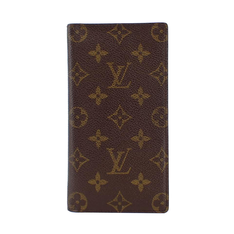 Monogram Long Bi-Fold Wallet