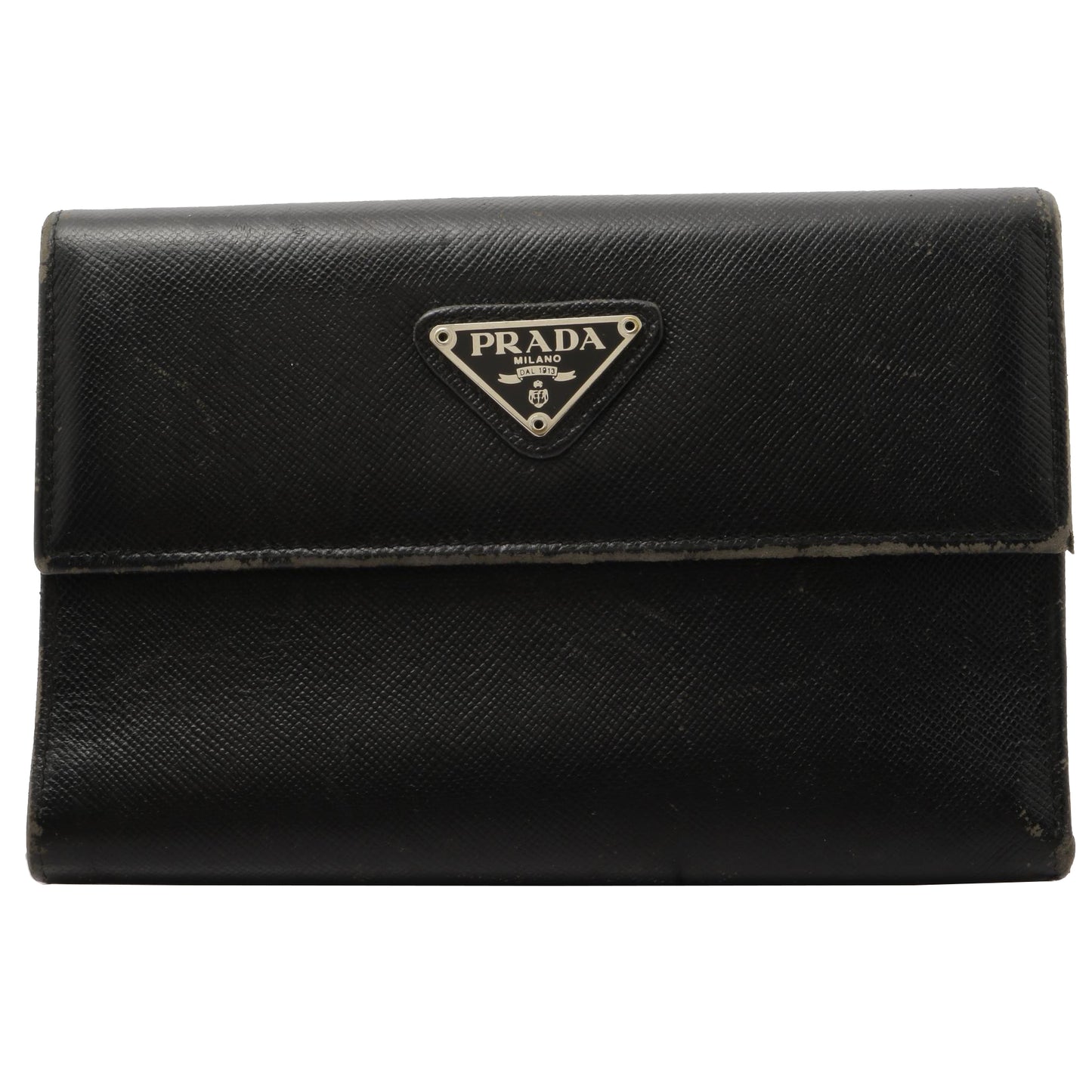 Black Tri-Fold Wallet