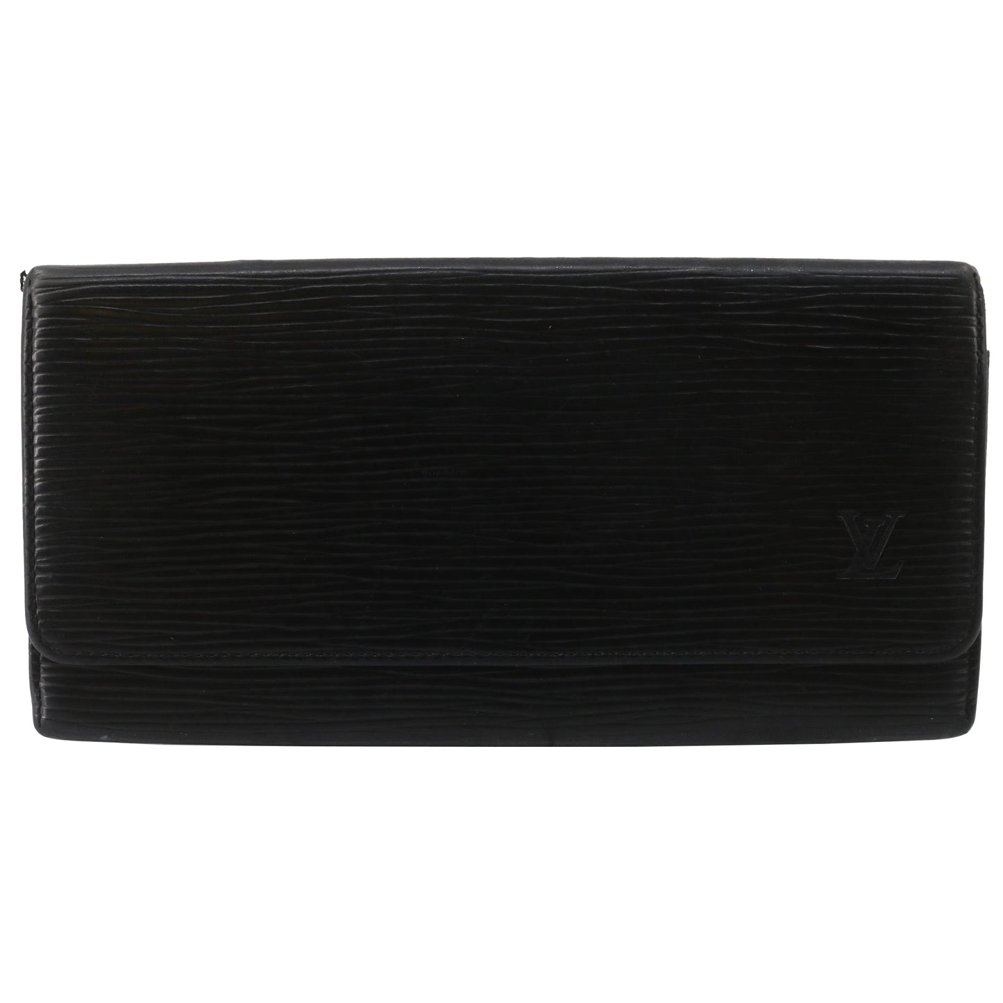 Epi Black Long Wallet