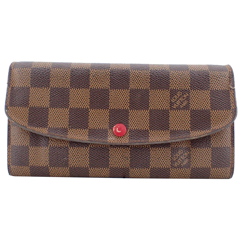 Damier Ebene Emilie Wallet