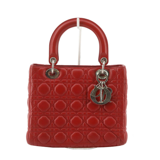 Red Lady Dior Cannage