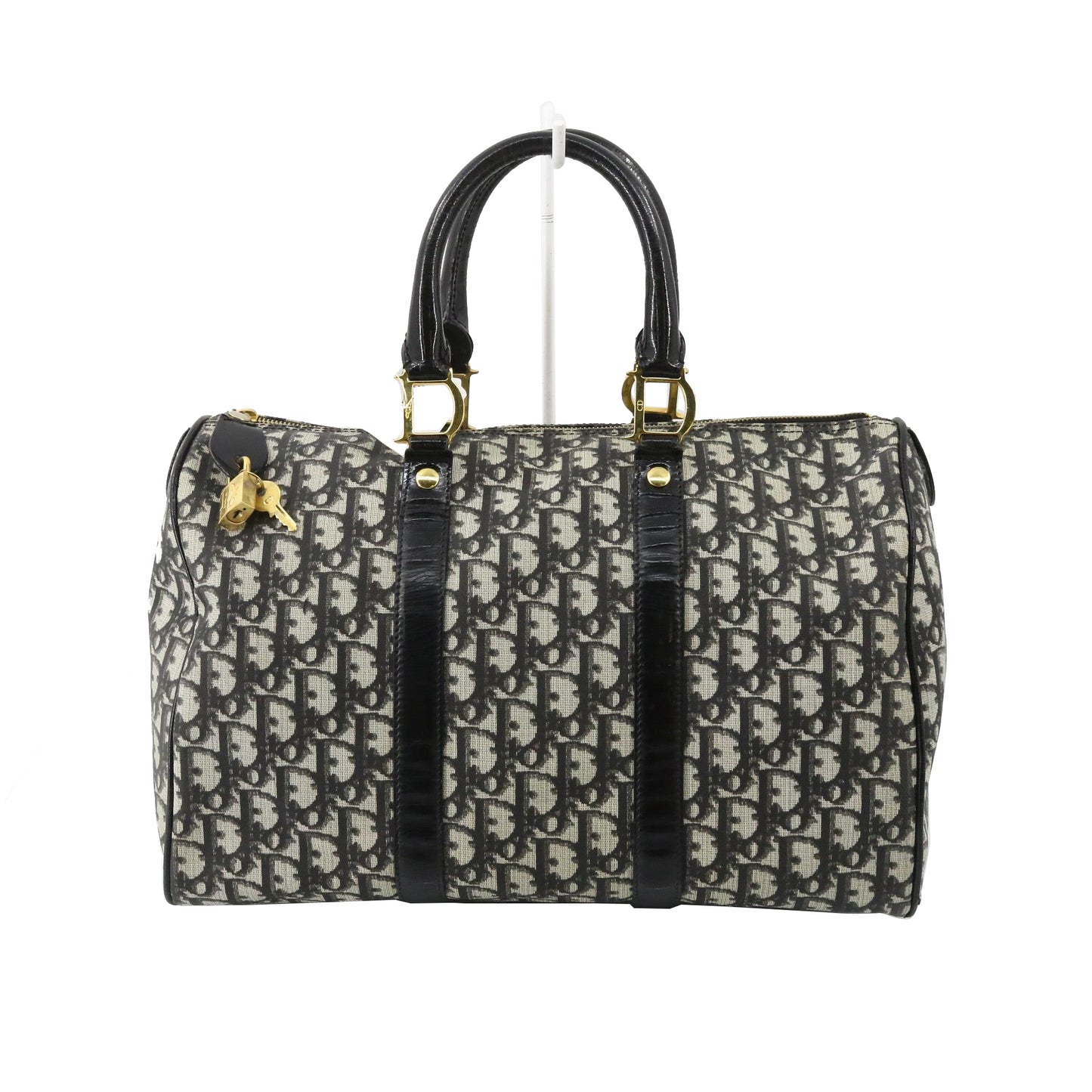 Black Trotter Boston Bag