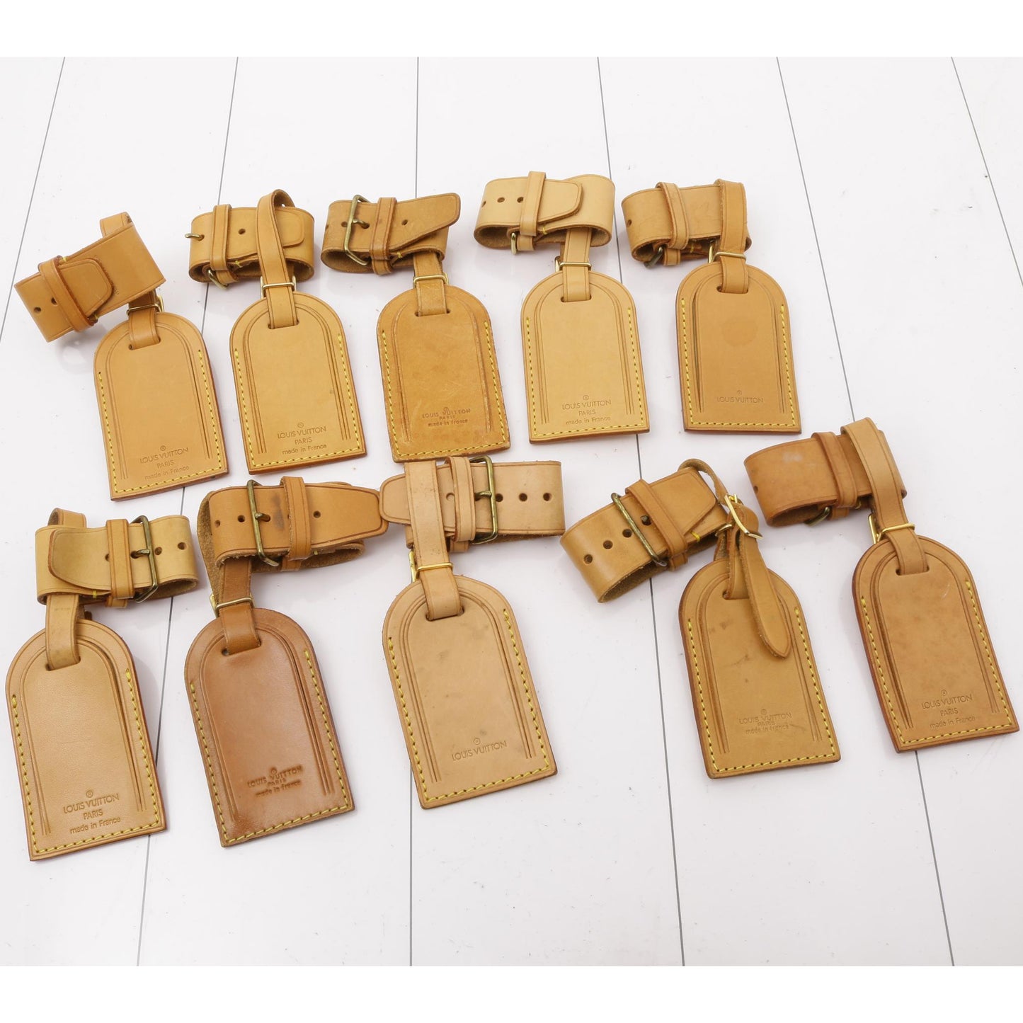 Set of 10 Luggage Tags