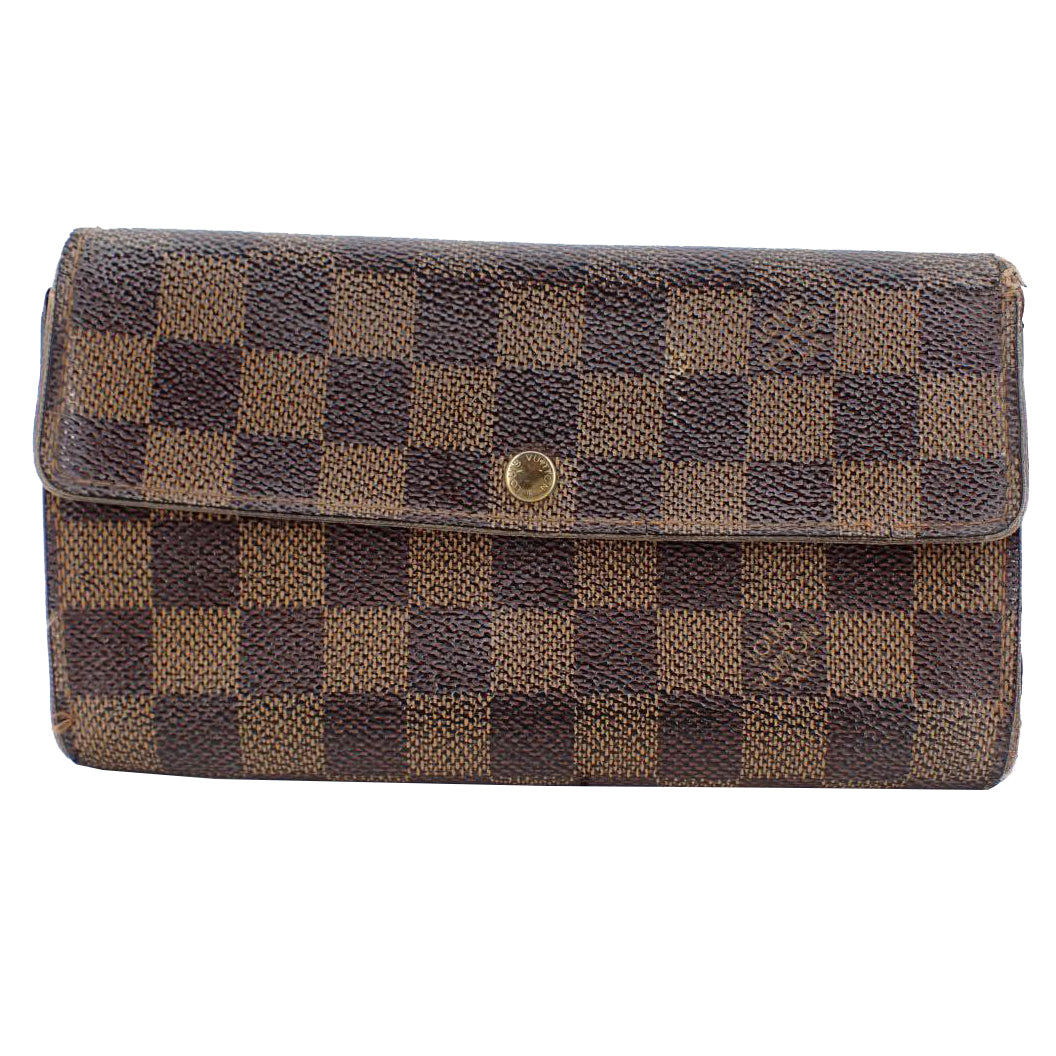 Damier Ebene Sarah Wallet