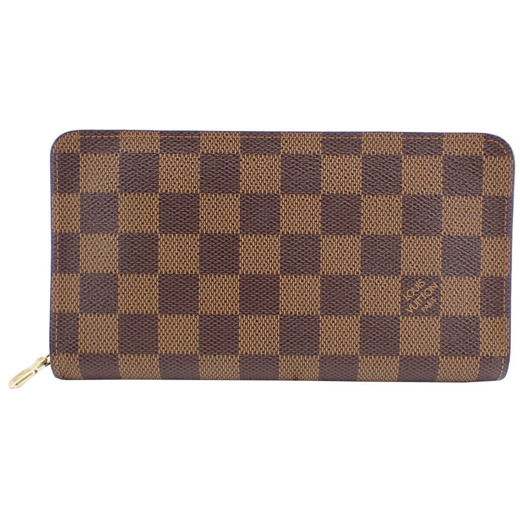 Damier Ebene Zippy Wallet