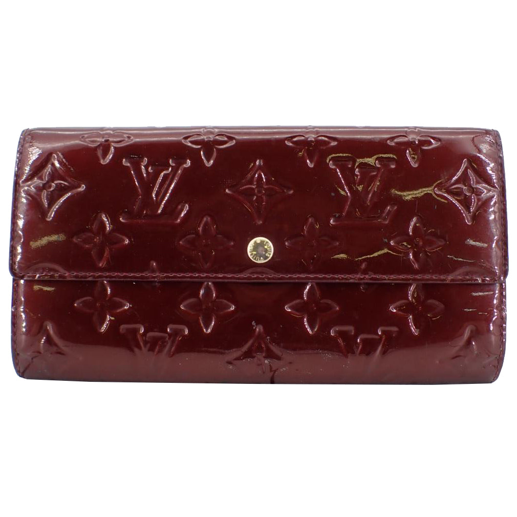 Vernis Burgundy Sarah Wallet