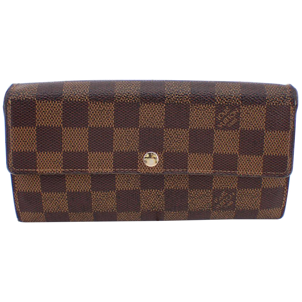 Damier Ebene Sarah Wallet