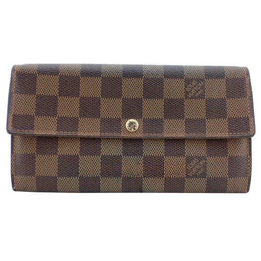 Damier Ebene Sarah Wallet