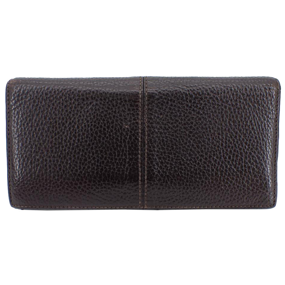 Brown Long Wallet