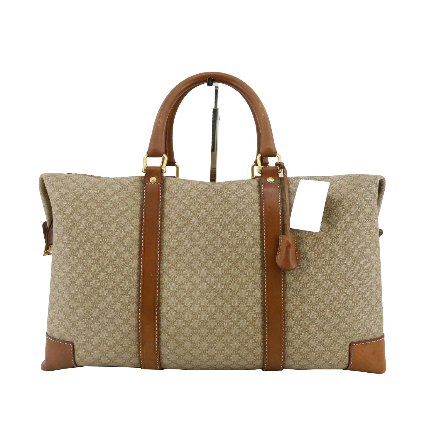 Brown Macadam Boston Bag