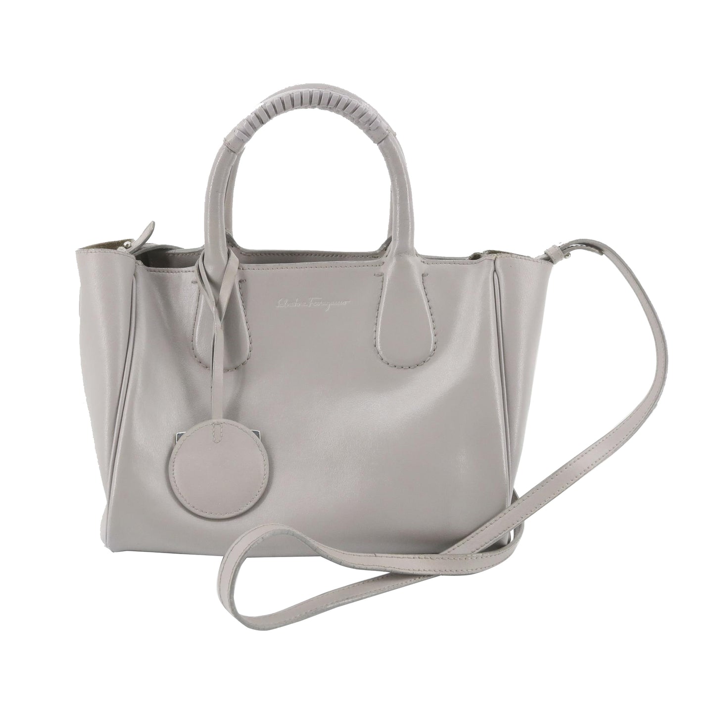 Grey Shoulder Bag