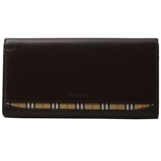 Brown Long Wallet