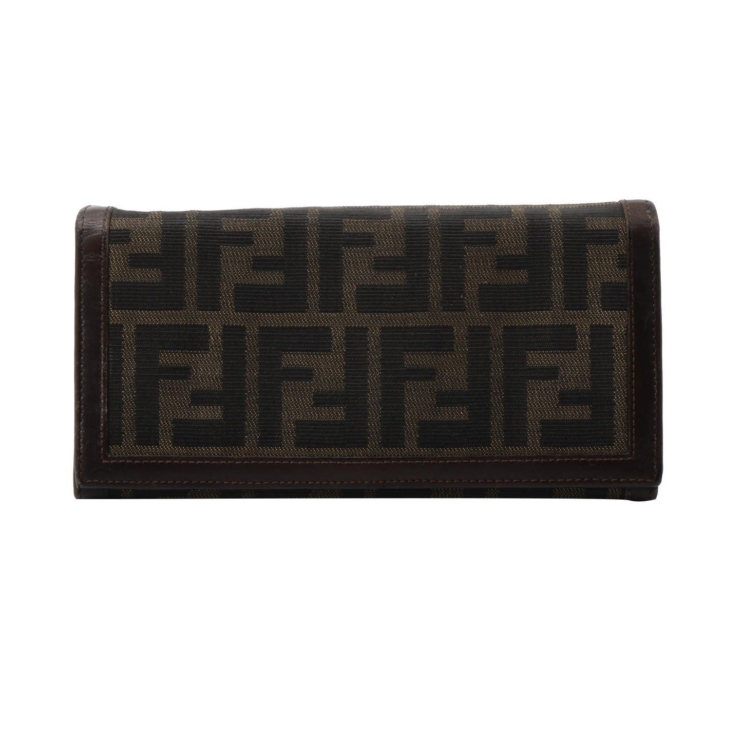 Brown Zucca Long Wallet