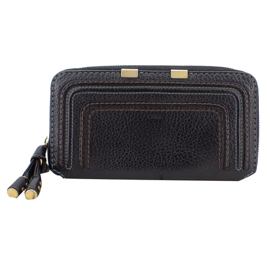 Black Zippy Wallet