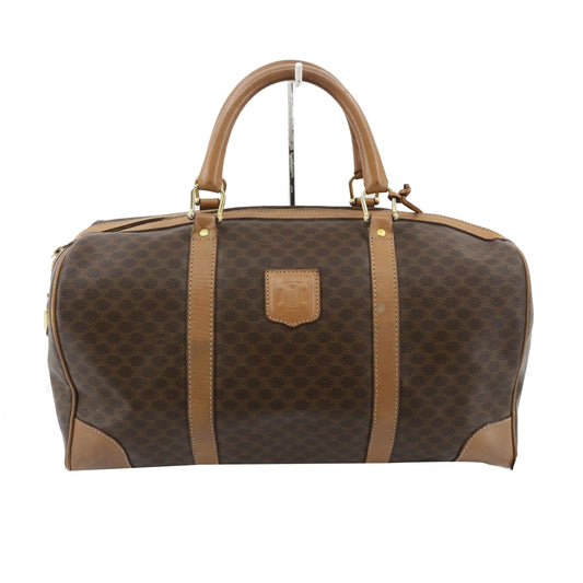 Brown Macadam Boston Bag