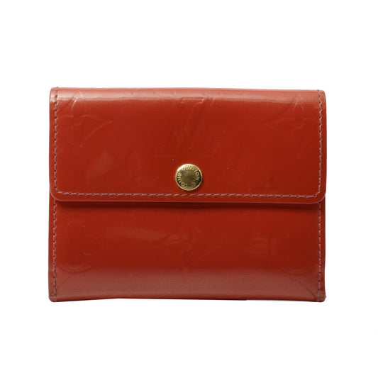 Vernis Red Ludlow Wallet