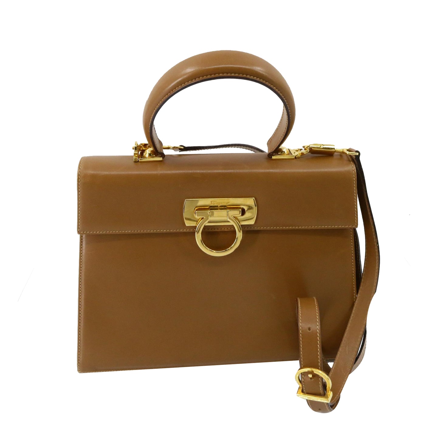 Brown Gancini 2Way Handbag