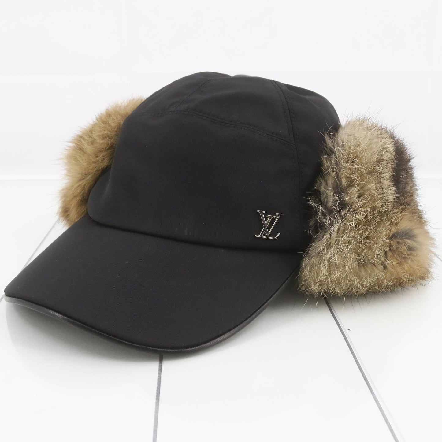 Black Fur Cap