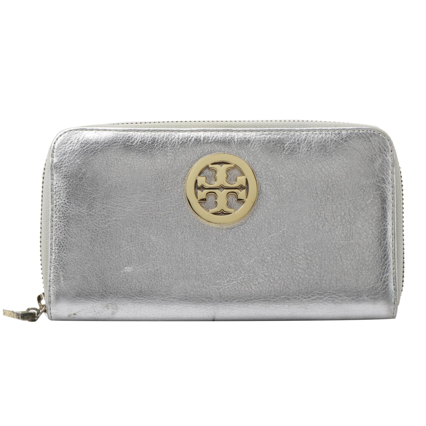 Silver Zippy Wallet