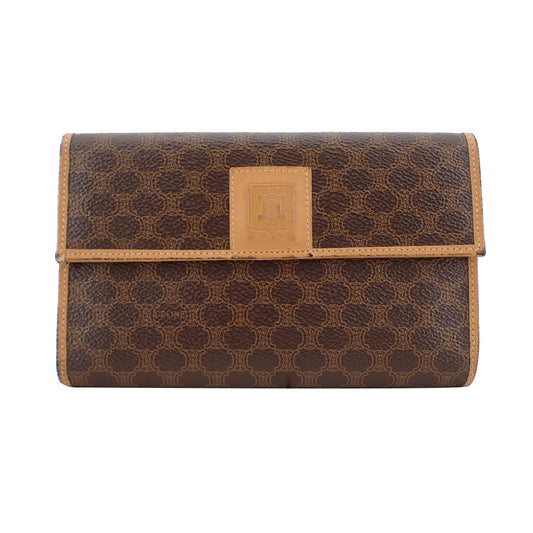 Brown Macadam Long Wallet