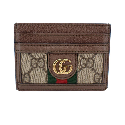 Brown GG Supreme Card Case