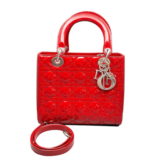 Red Lady Dior Cannage