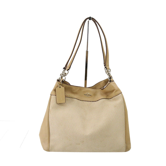 Brown Signature Tote Bag