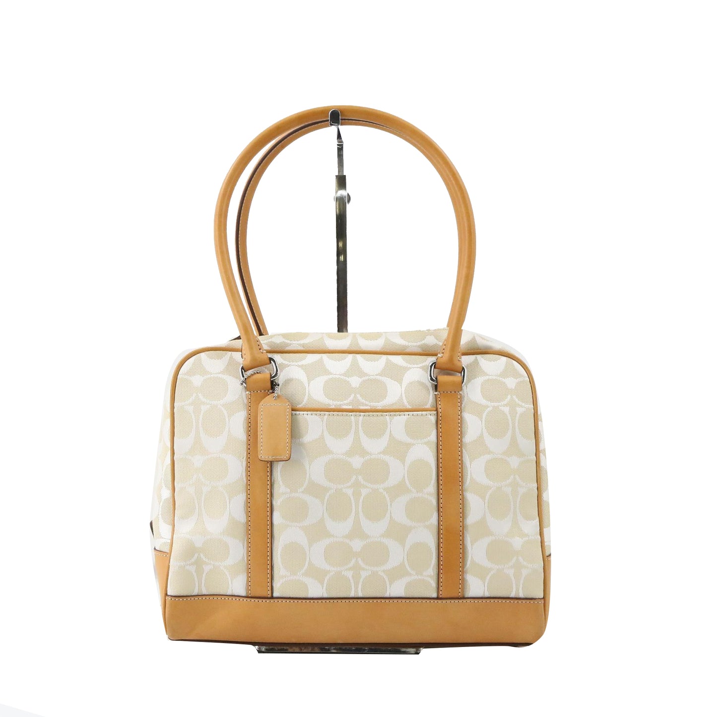 Brown Signature Handbag