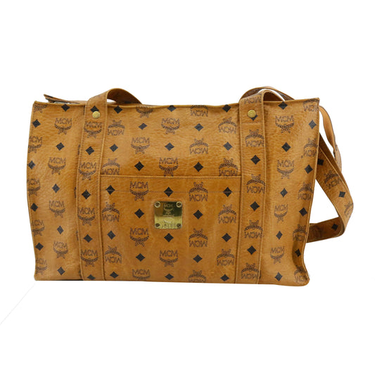 Brown Visetos Tote Bag