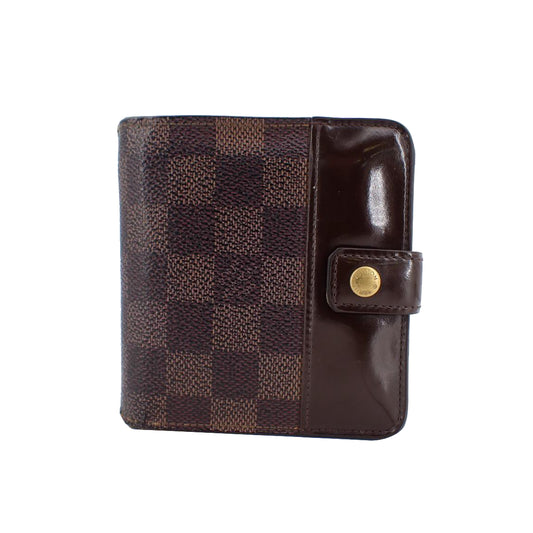 Damier Ebene Compact Wallet