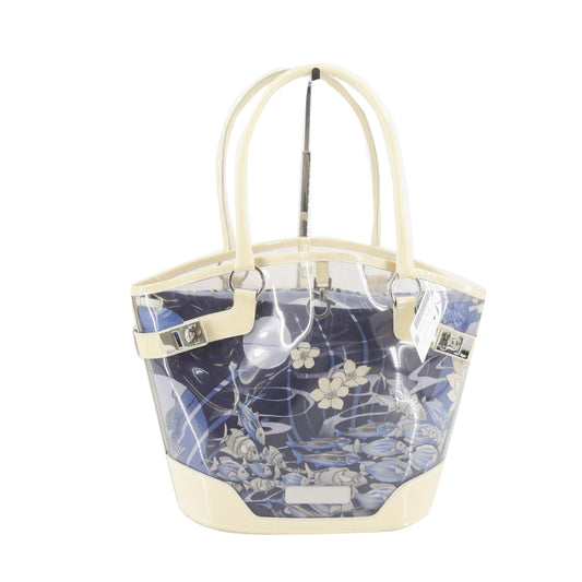 Blue Gancini Tote Bag