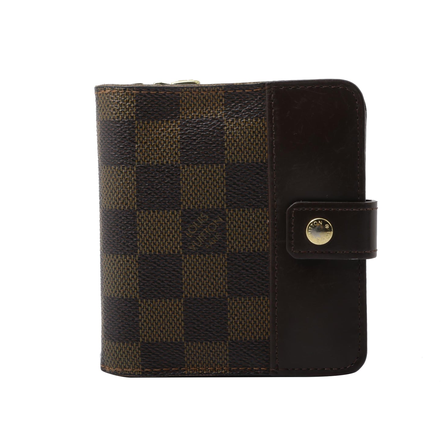 Damier Ebene Compact Wallet