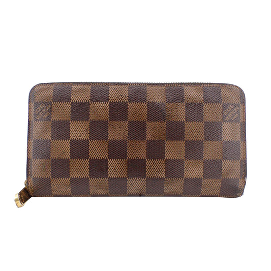 Damier Ebene Zippy Wallet