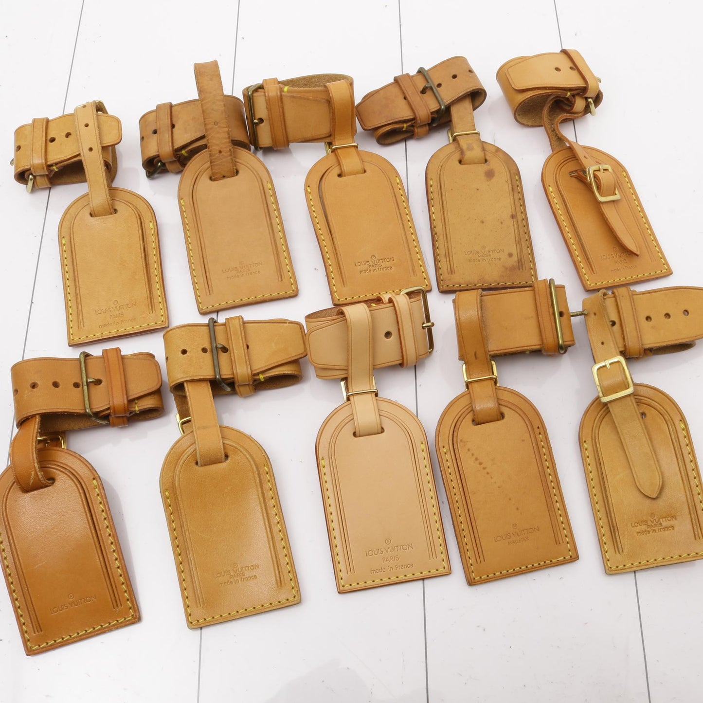 Set of 10 Luggage Tags