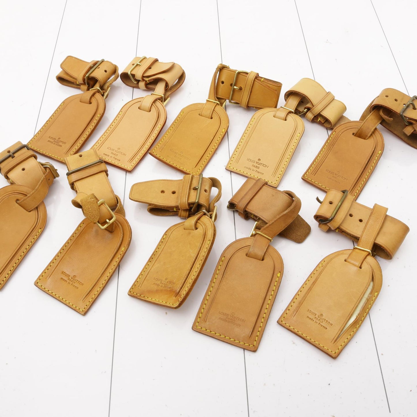 Set of 10 Luggage Tags