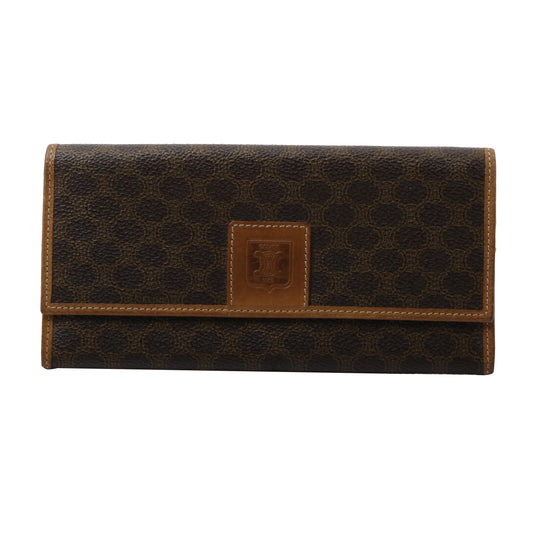 Brown Macadam Long Wallet