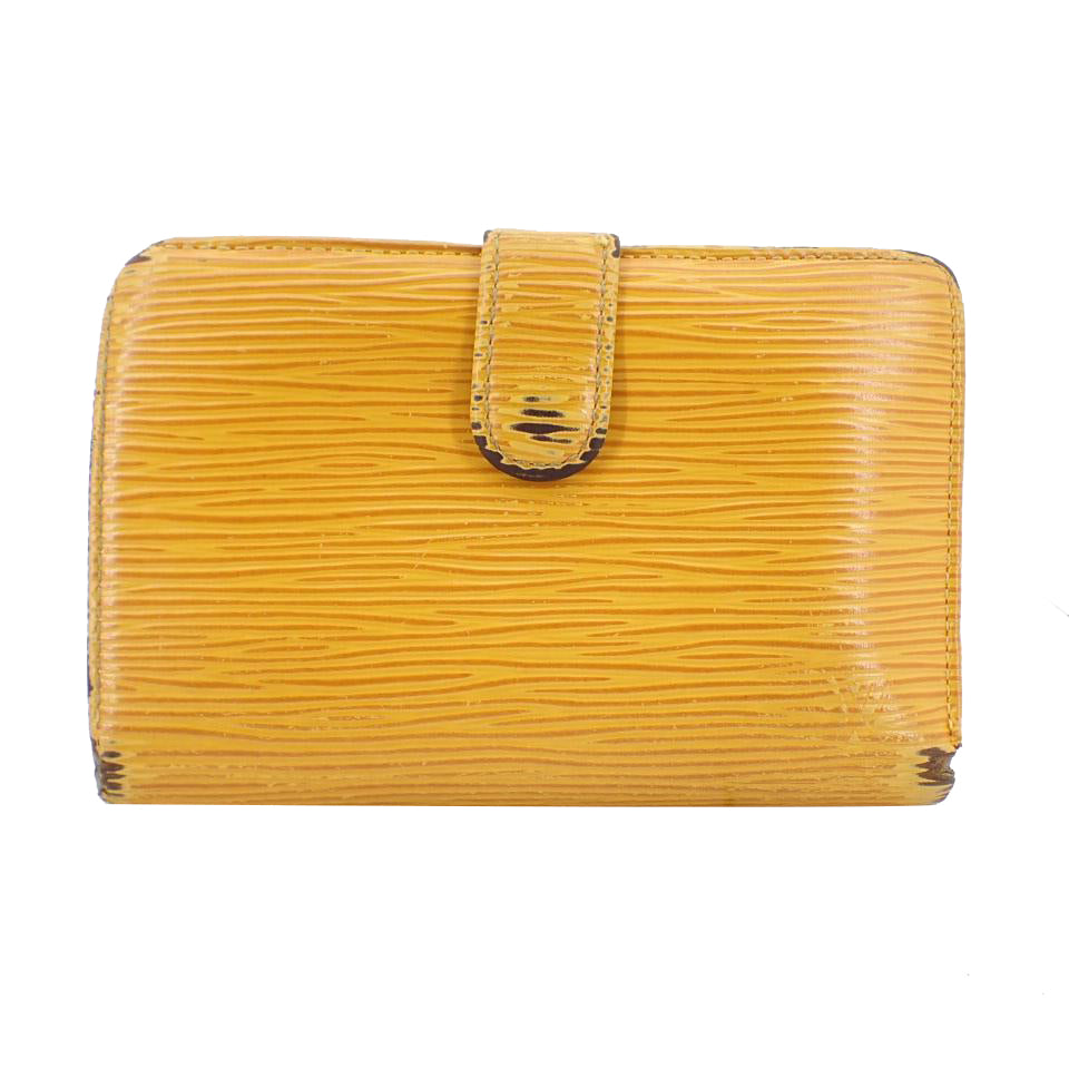 Epi Yellow Viennois Wallet