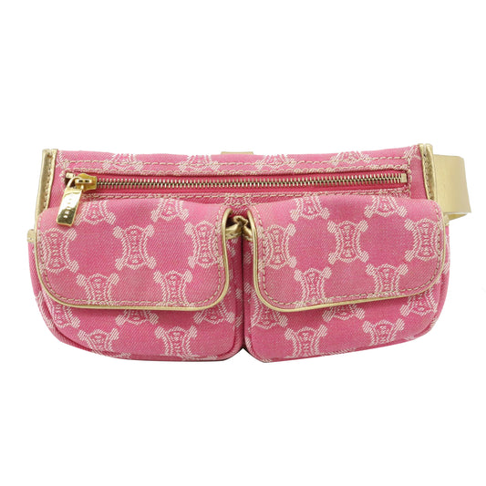 Pink Macadam Waist Bag