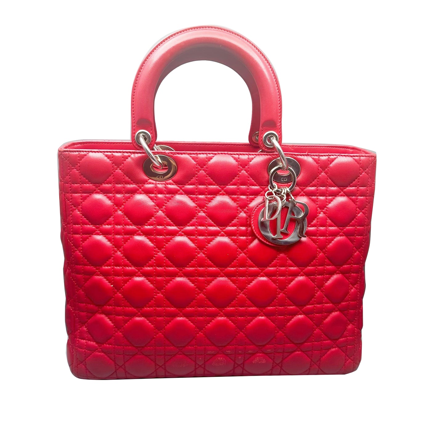 Red Lady Dior Cannage