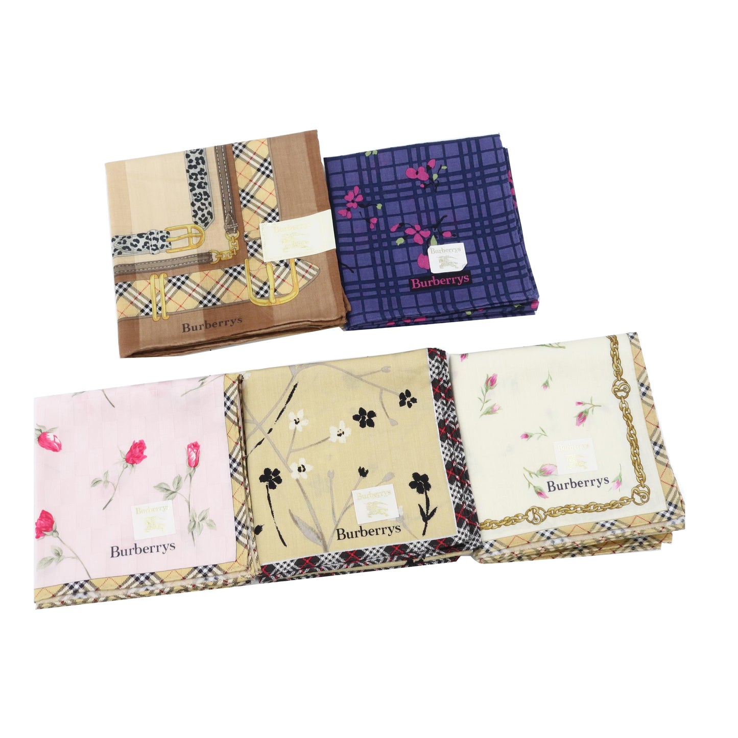 Set of 5 Handkerchiefs