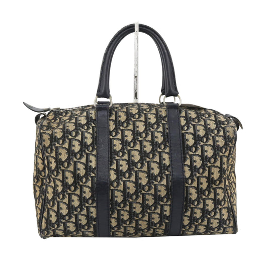 Black Trotter Mini Boston Handbag