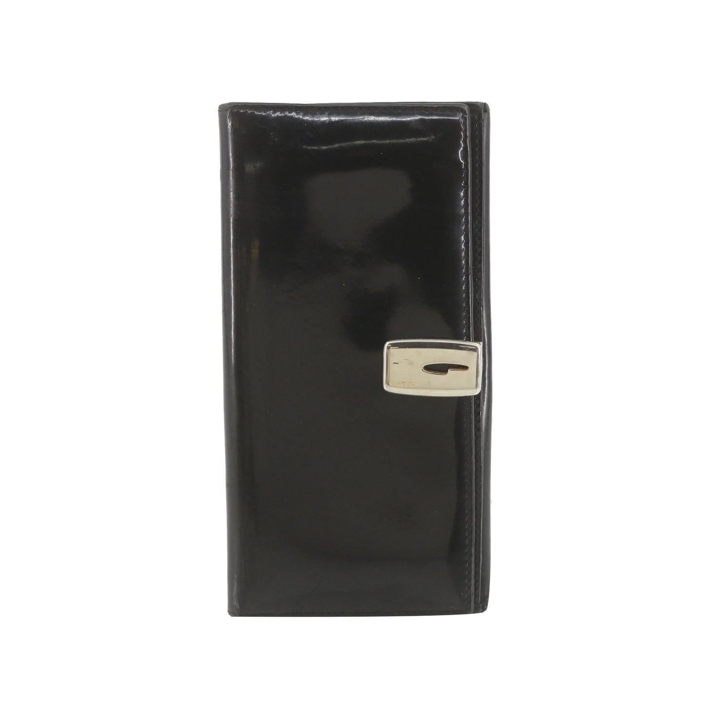 Black Long Bi-Fold Wallet