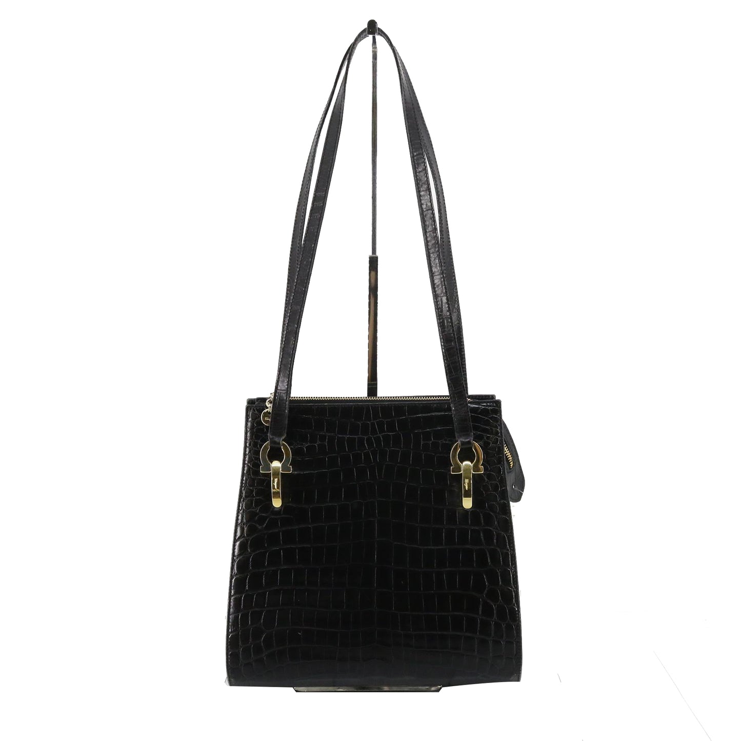 Black Gancini Shoulder Bag