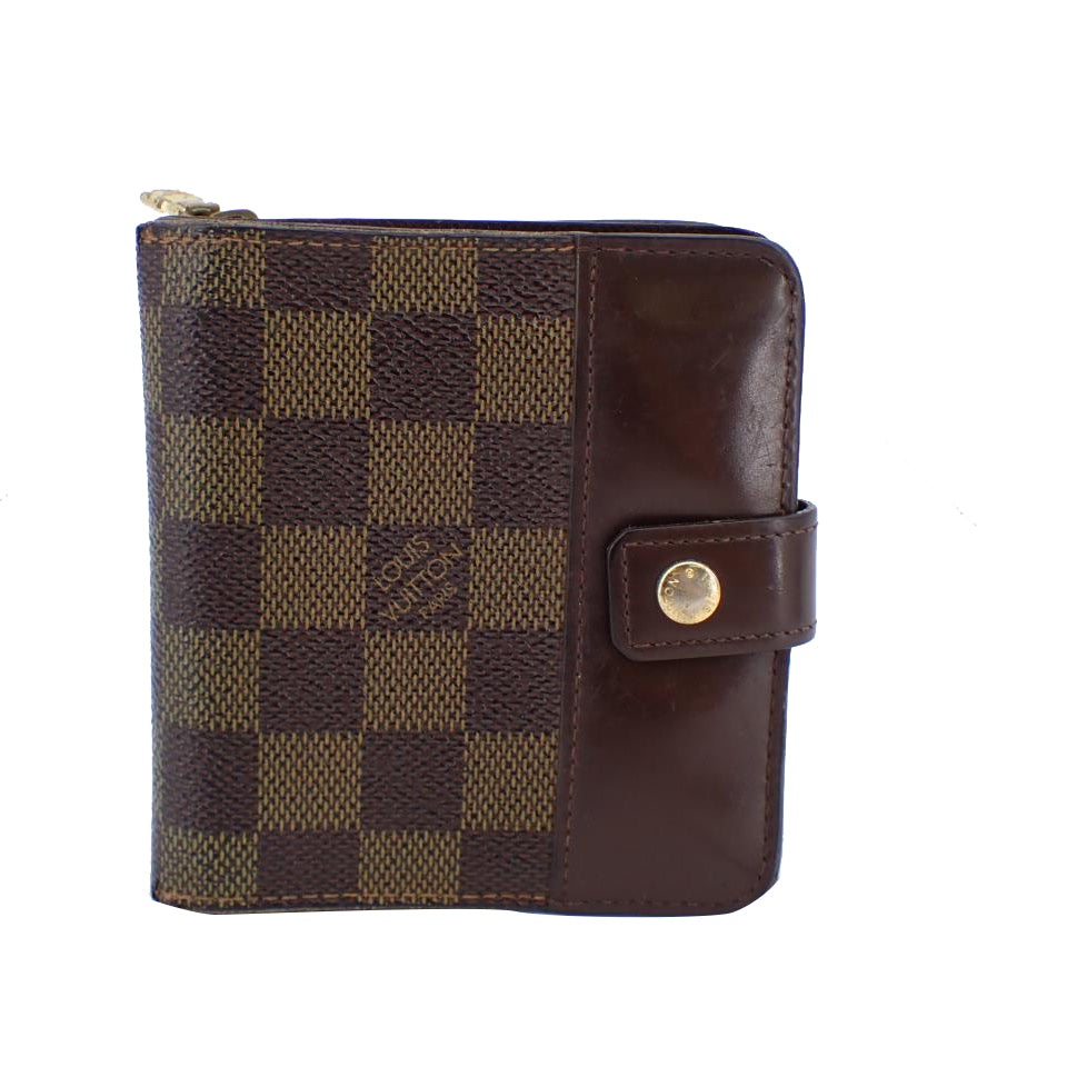 Damier Ebene Compact Wallet