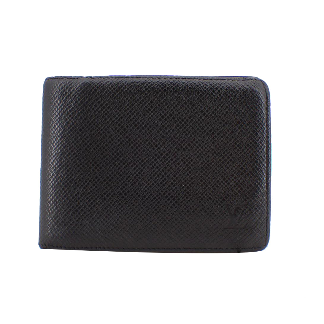 Taiga Black Bi-Fold Wallet